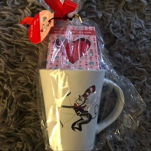 Dr. Seuss Valentines Day mug with chocolate